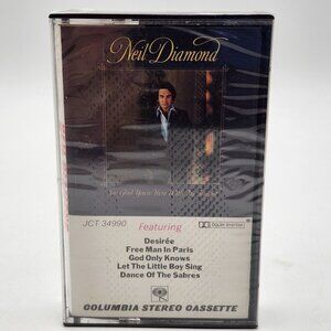 Neil Diamond I'm Glad You're Here With Me Tonight Cassette Columbia JCT 34990
